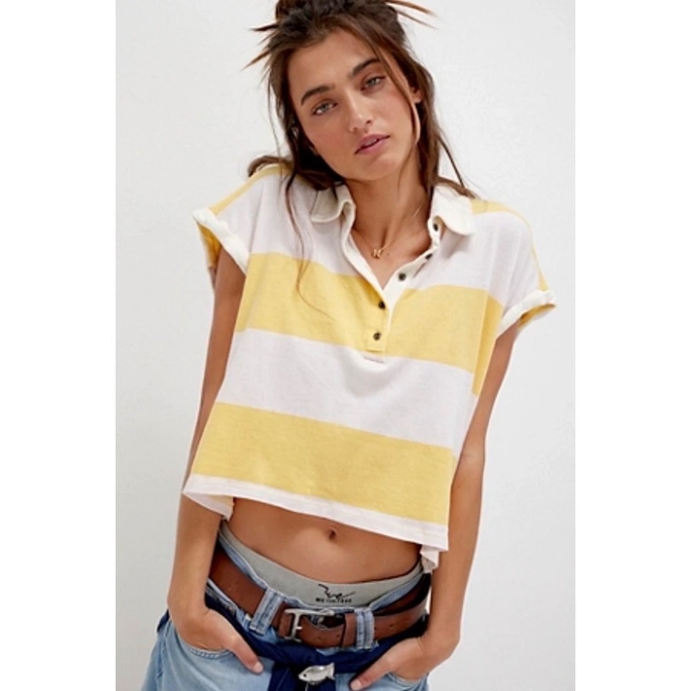 Free People We The Free Taylee Muscle Tee Small Great Condition